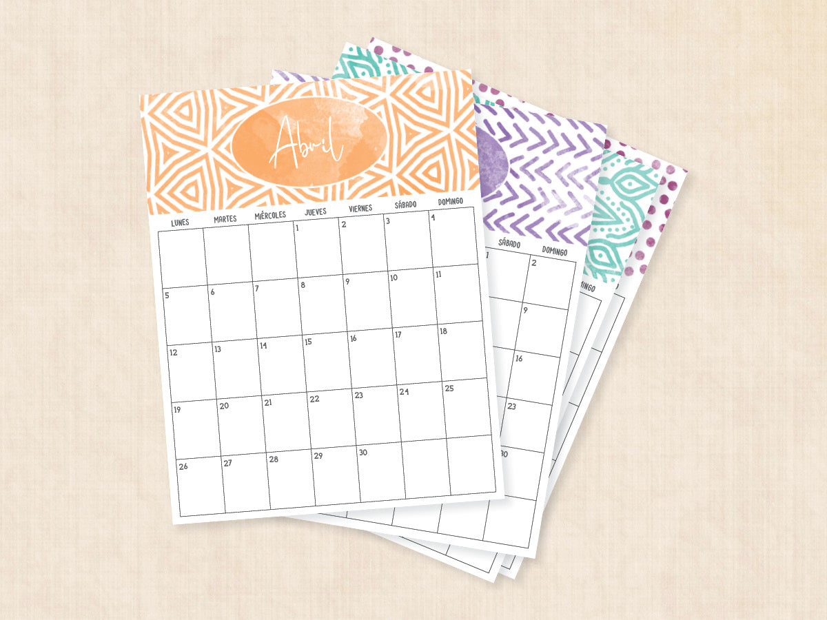 abril 2027 calendario