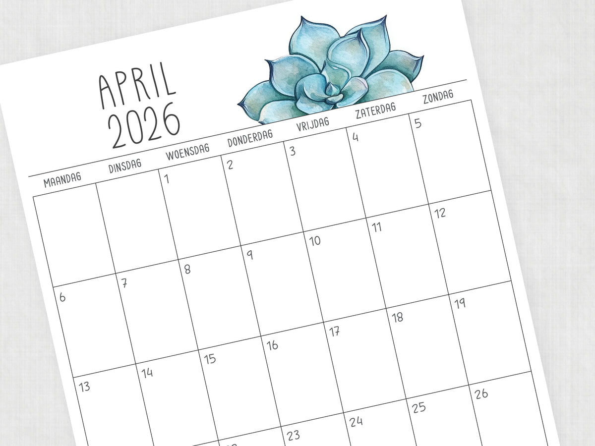 agenda april 2026