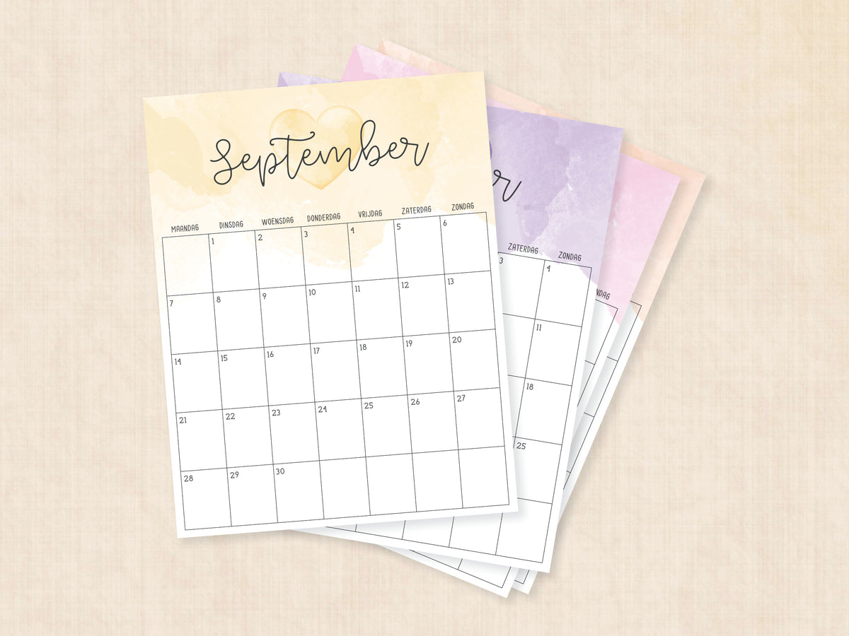 agenda september 2026