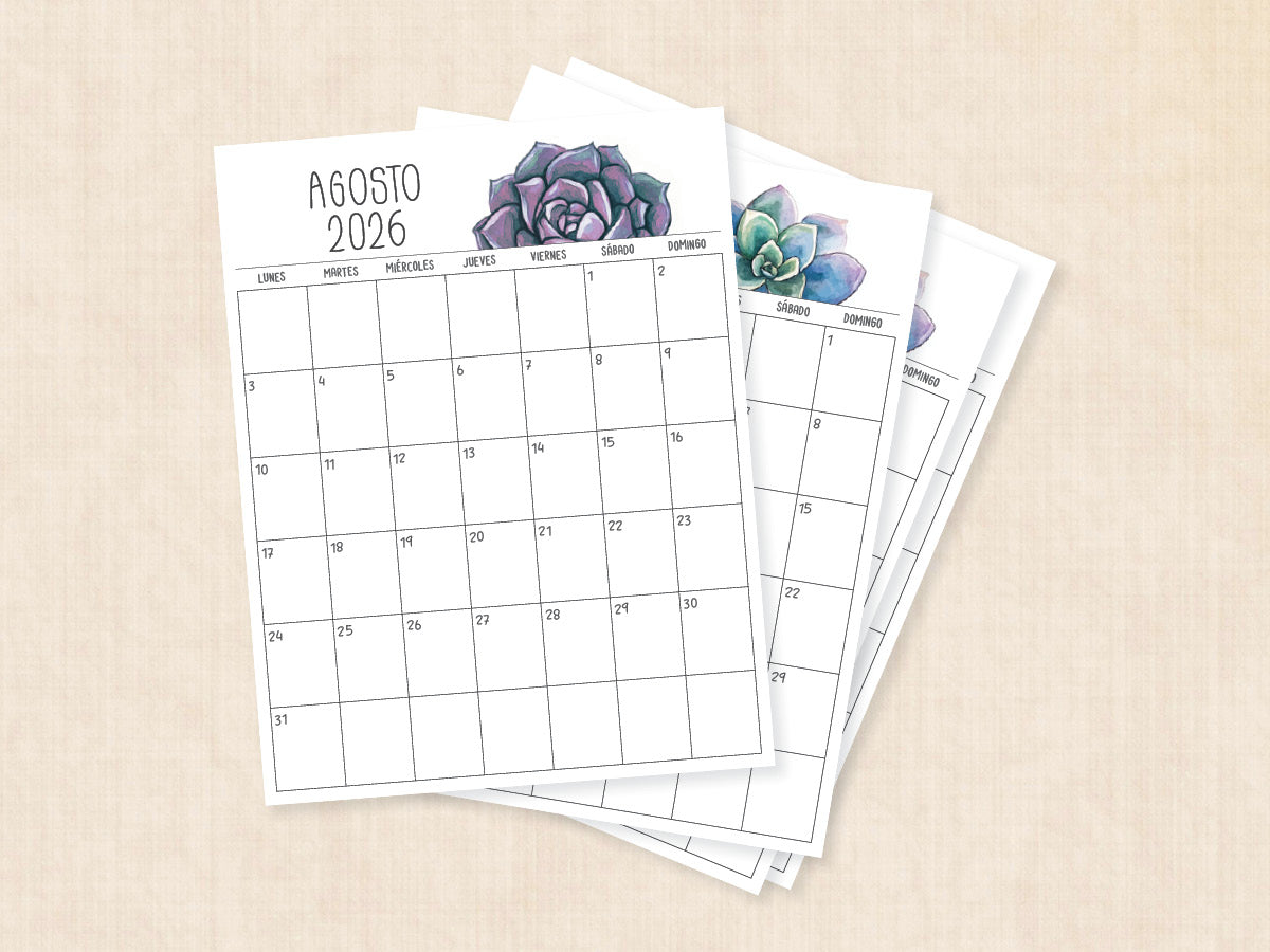 agosto 2026 calendario