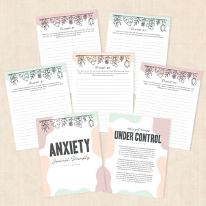 anxiety journal prompts