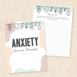 anxiety journal prompts