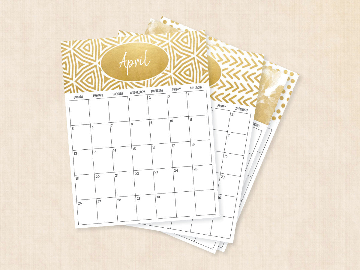 april 2026 calendar printable