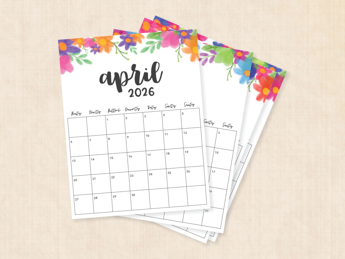 april 2026 kalender