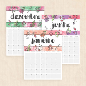 calendário 2025 para imprimir