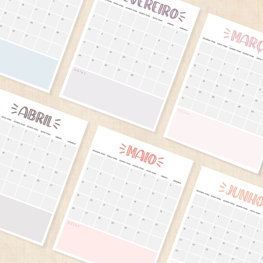 calendário 2025 para imprimir