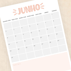 calendário 2025 para imprimir