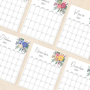 calendario 2027 da stampare