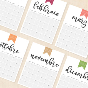 calendario 2027 da stampare