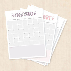 calendario 2027 da stampare