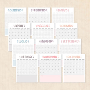 calendario 2027 da stampare