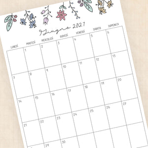 calendario 2027 da stampare