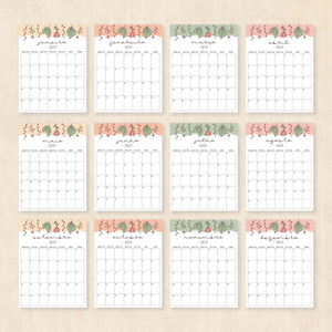 calendário 2027 para imprimir