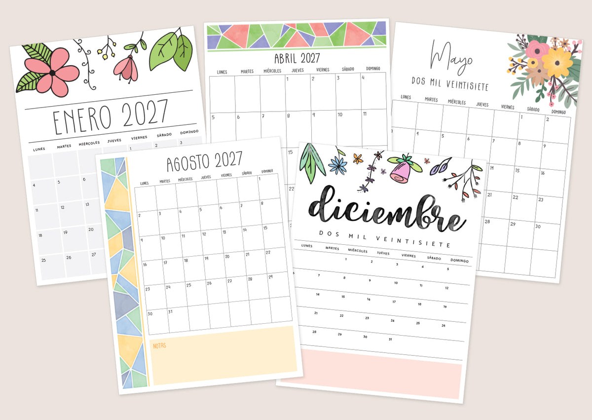 calendario 2027