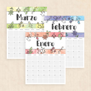 calendario 2028 para imprimir