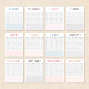 calendario 2028 para imprimir