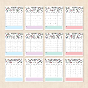 calendario 2028 para imprimir