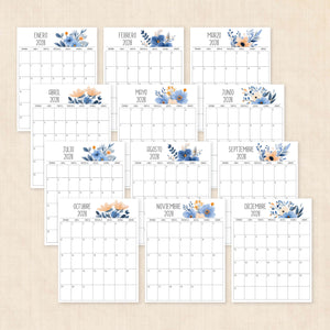calendario 2028 para imprimir