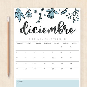 calendario 2028 para imprimir