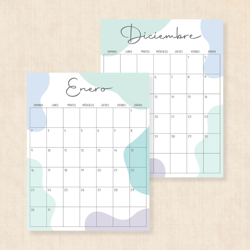 calendario 2028 para imprimir