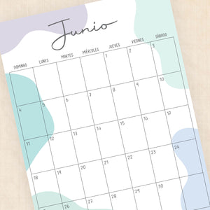 calendario 2028 para imprimir
