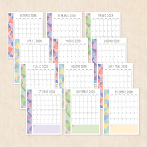 calendario 2028 da stampare