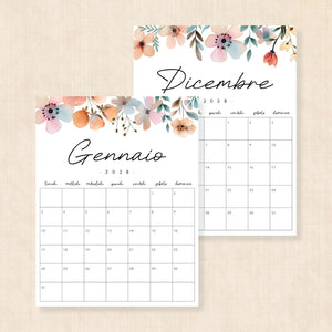 calendario 2028 da stampare