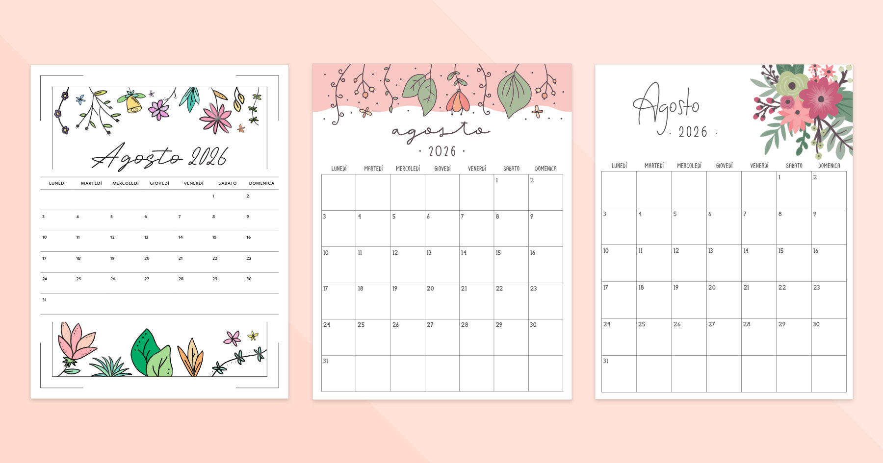 calendario agosto 2026