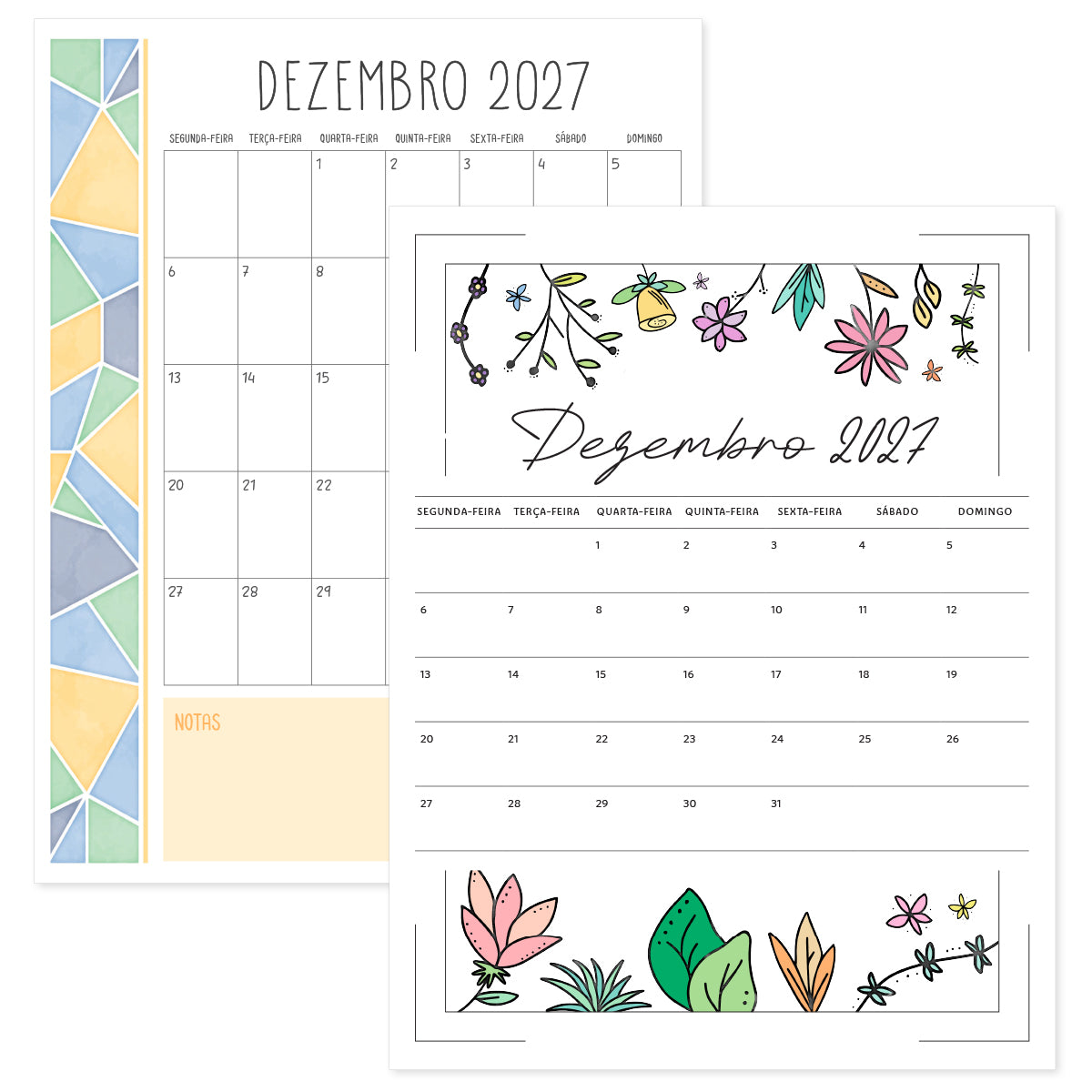calendário dezembro 2027