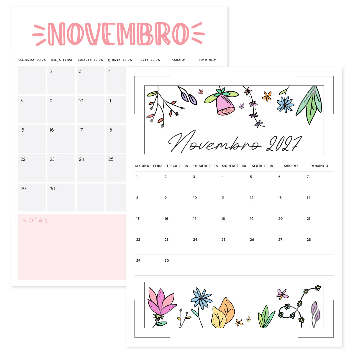 calendário novembro 2027