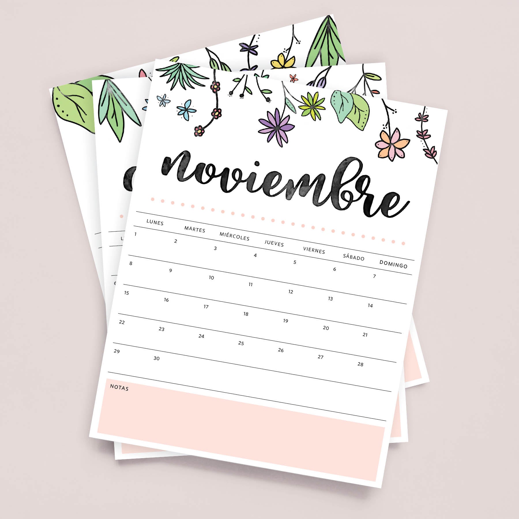 calendario para imprimir