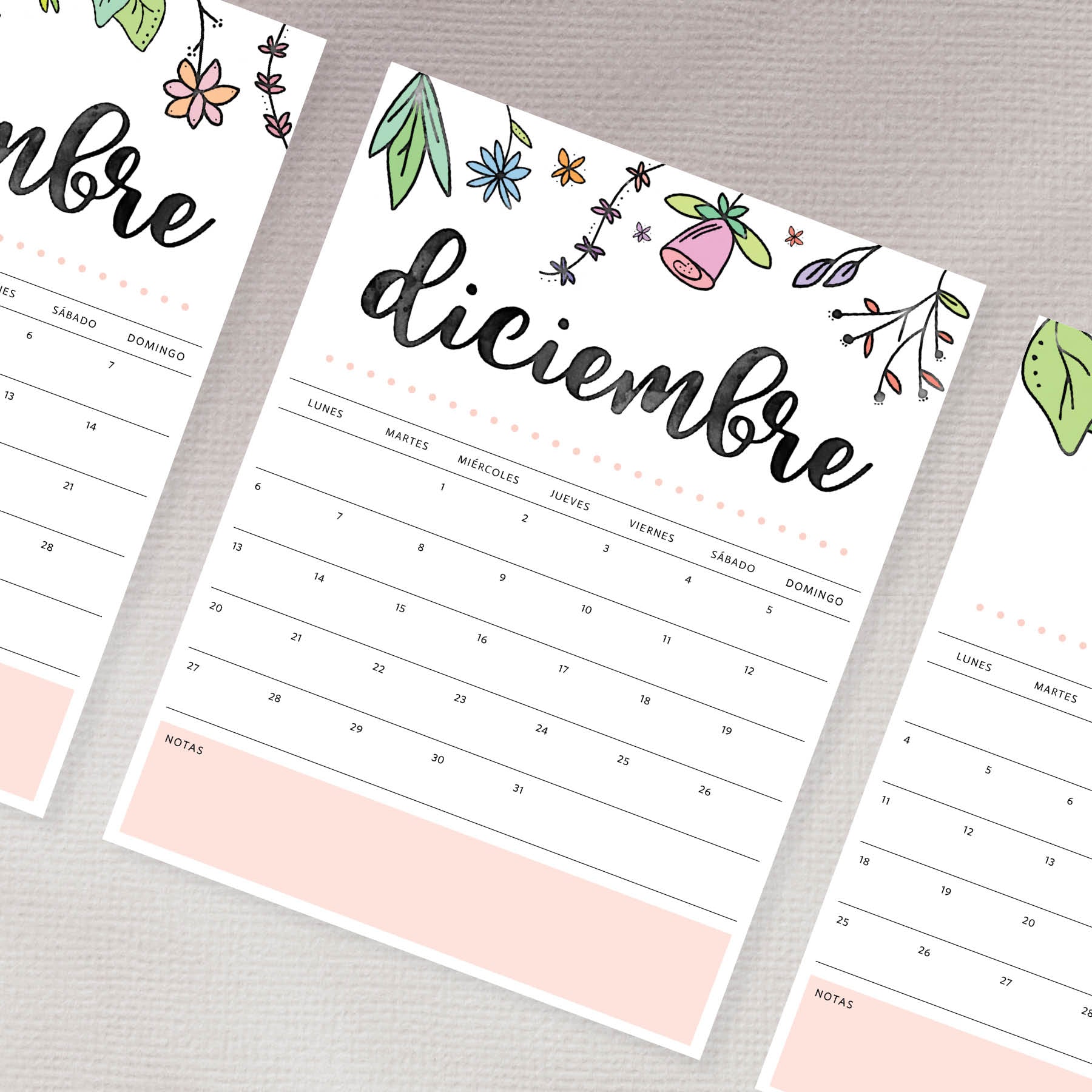 calendario para imprimir