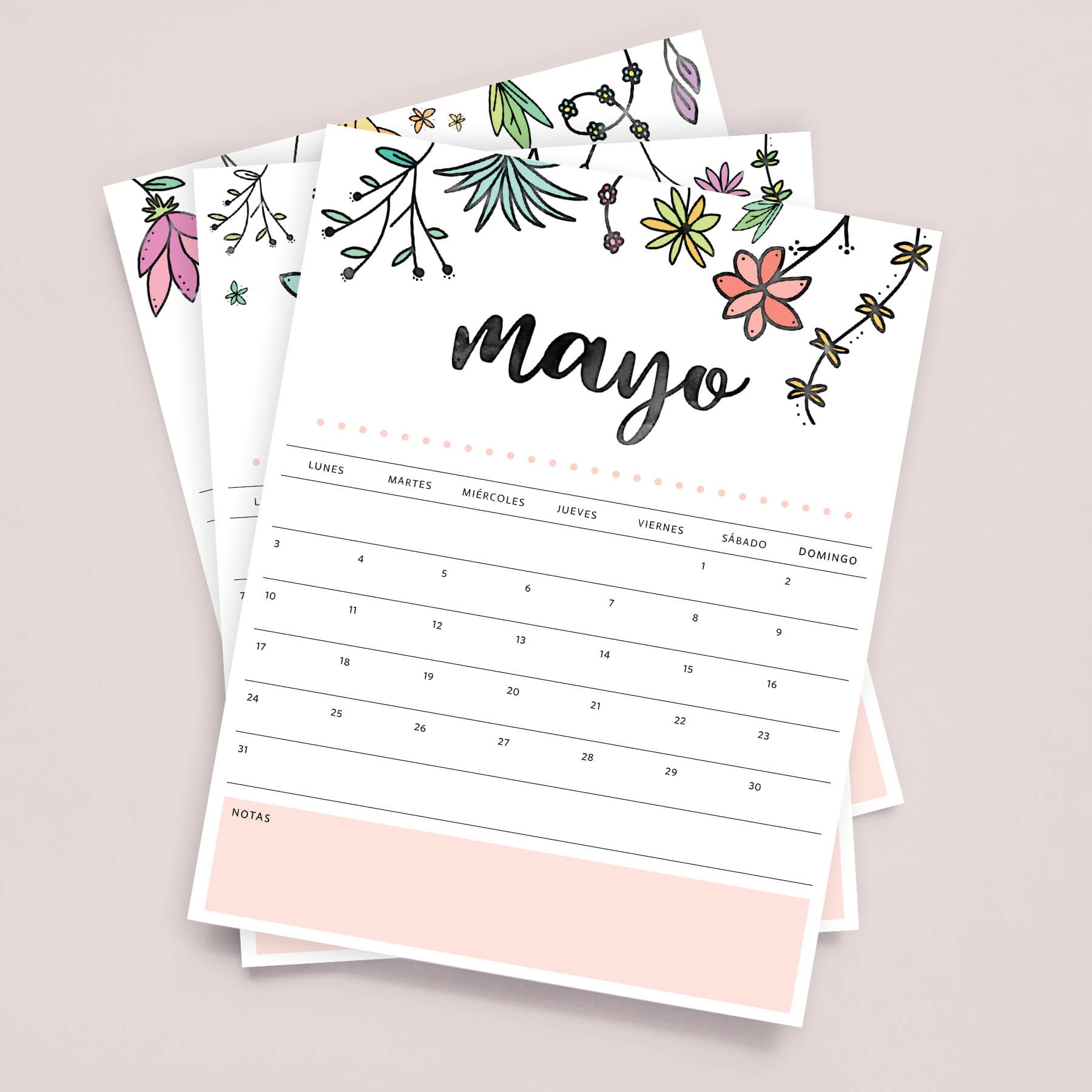 calendario para imprimir