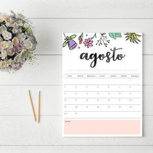 calendario para imprimir
