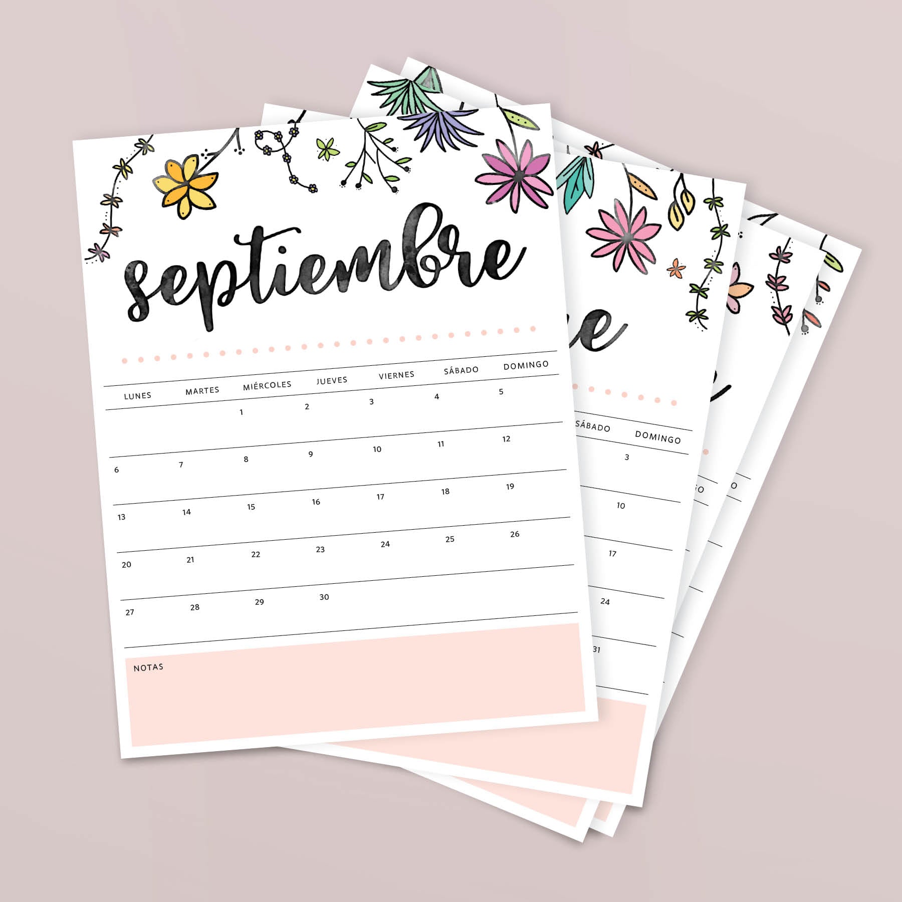 calendario para imprimir