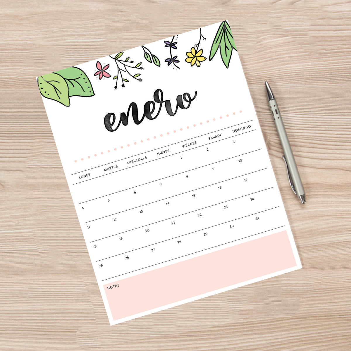 calendario para imprimir