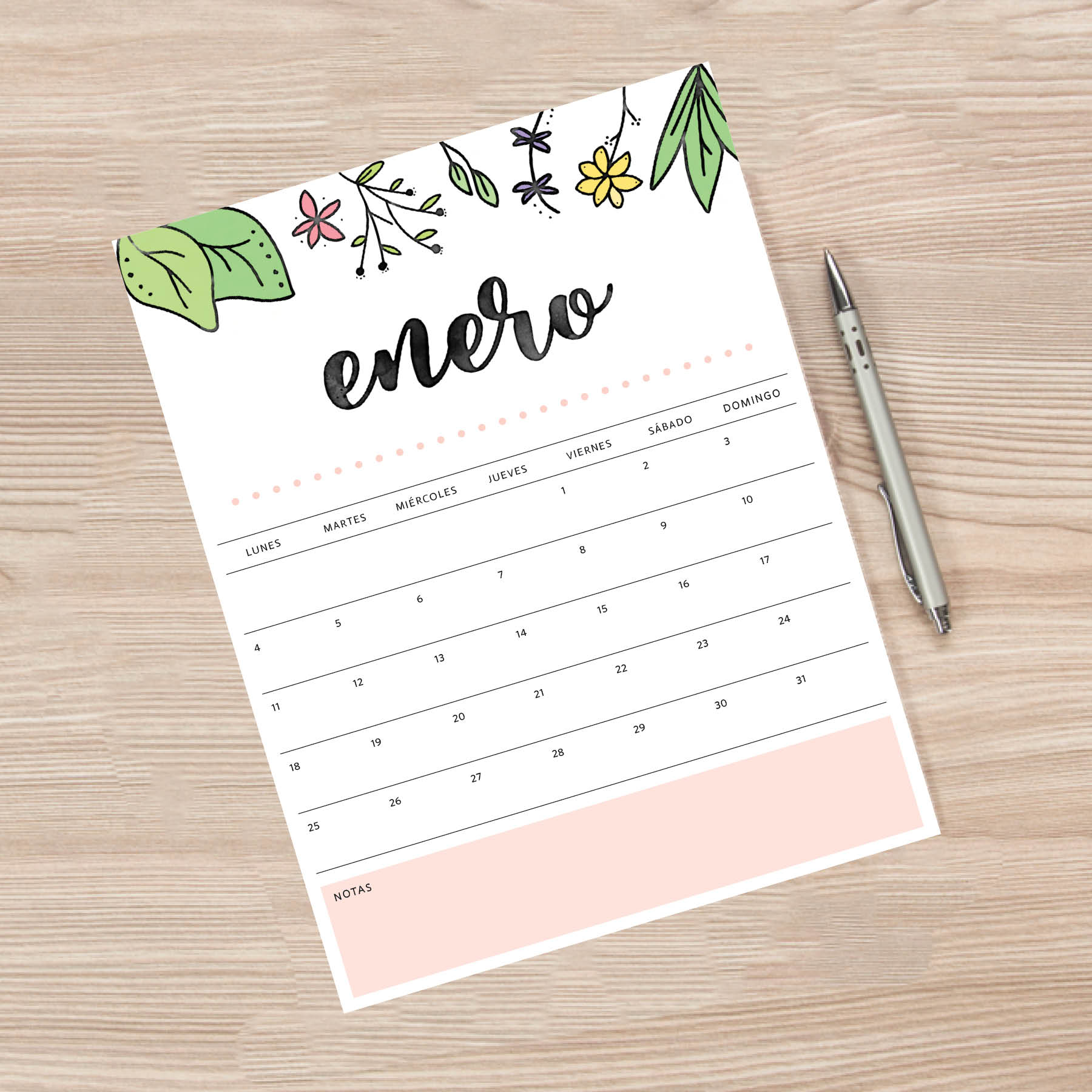 calendario para imprimir