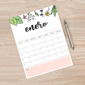 calendario para imprimir