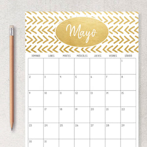 calendario para imprimir