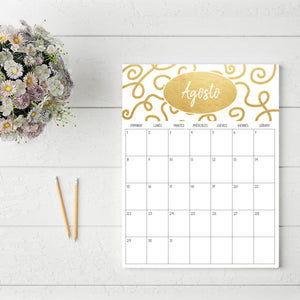 calendario para imprimir
