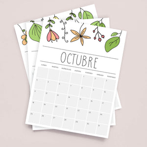 calendario para imprimir