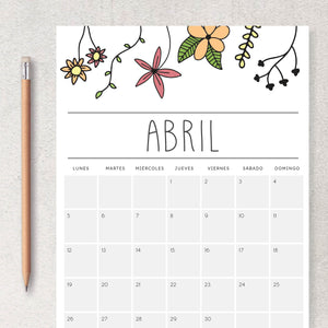 calendario para imprimir