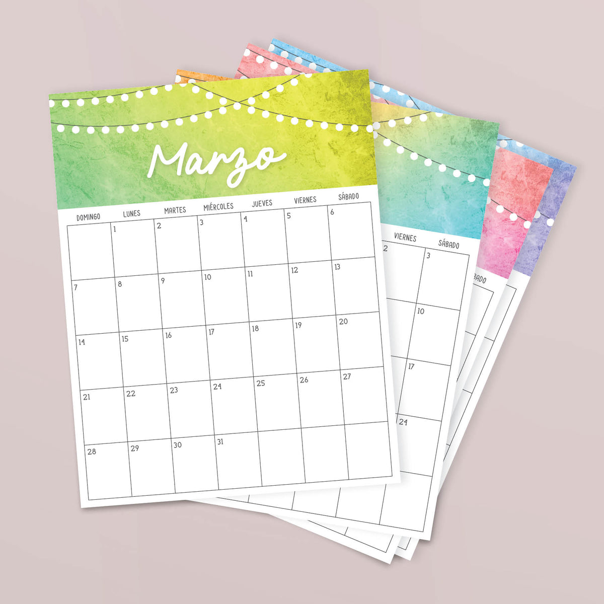 calendario para imprimir
