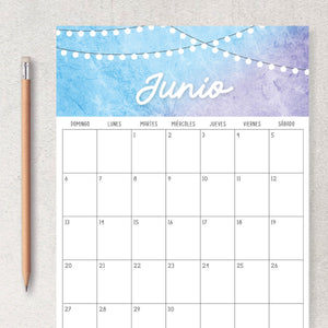 calendario para imprimir
