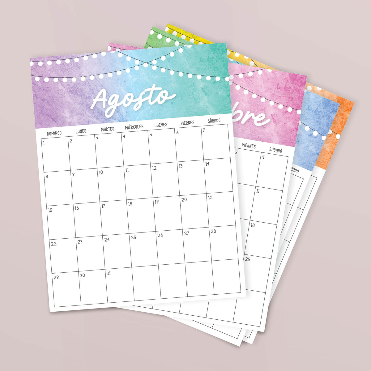 calendario para imprimir