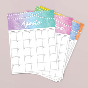 calendario para imprimir