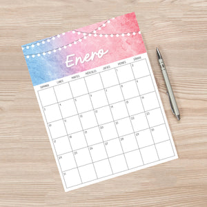 calendario para imprimir
