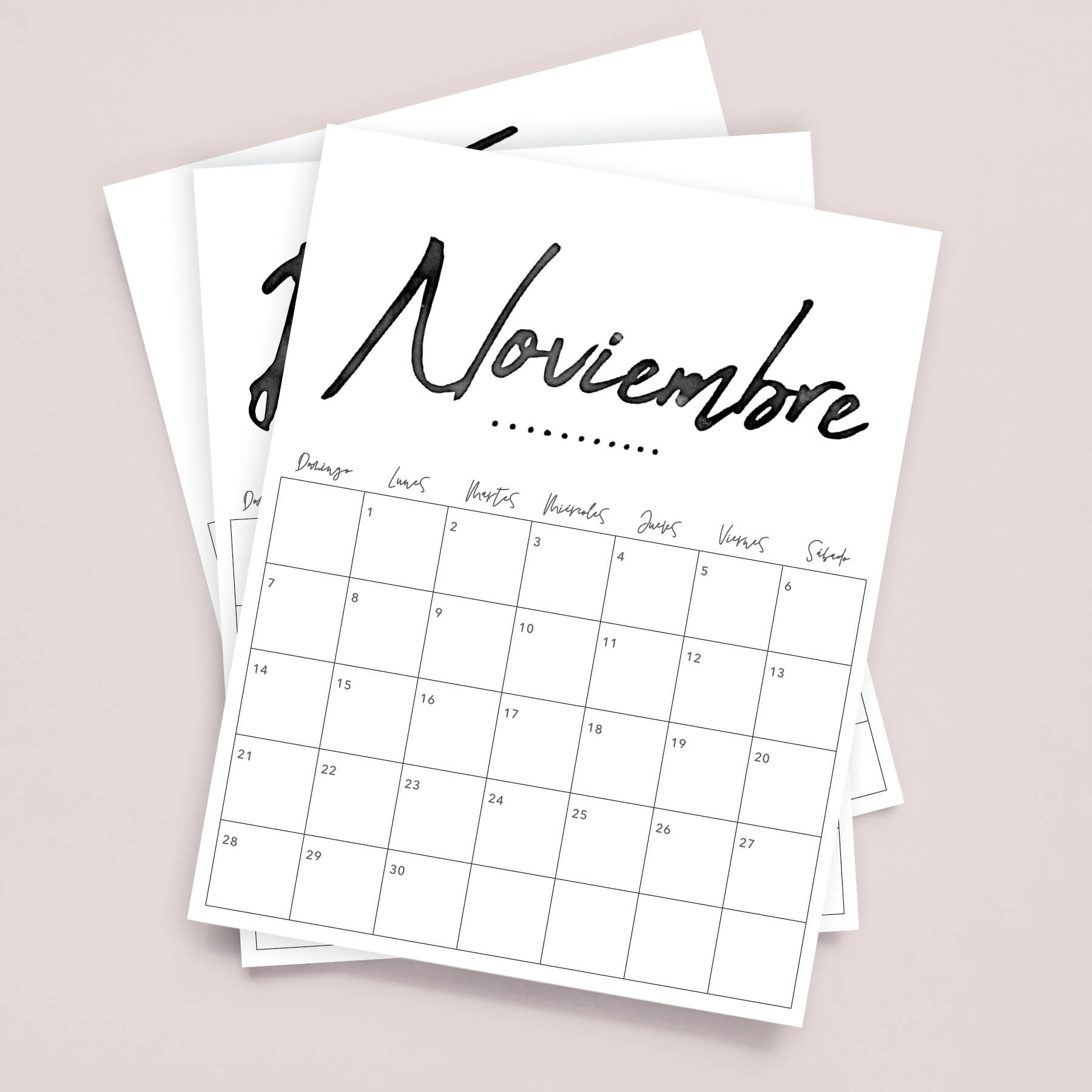 calendario para imprimir