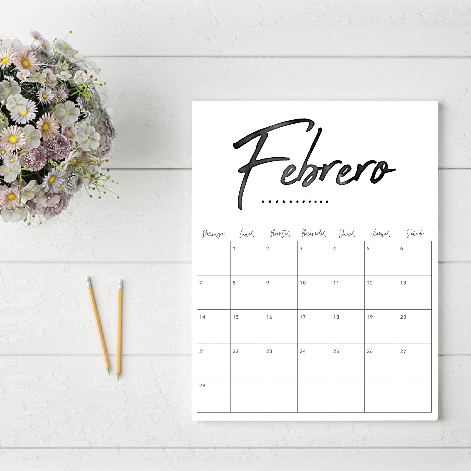 calendario para imprimir