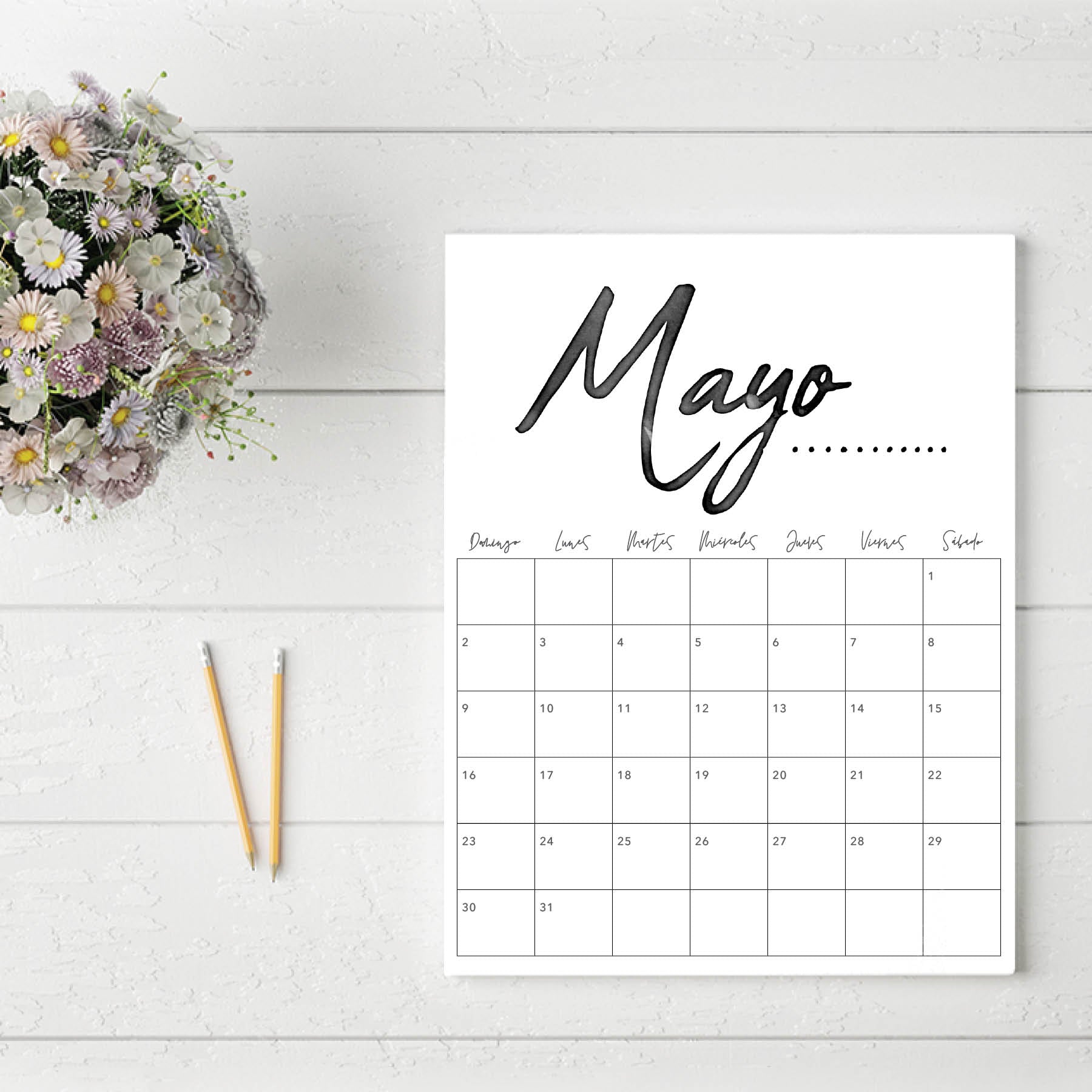calendario para imprimir